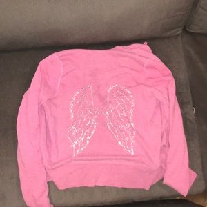 Victoria secret pink zip up hoodie